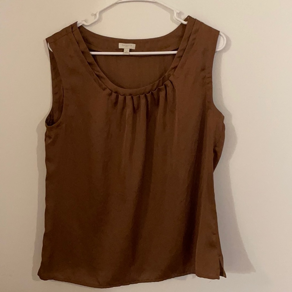 Talbots Sleeveless Blouse